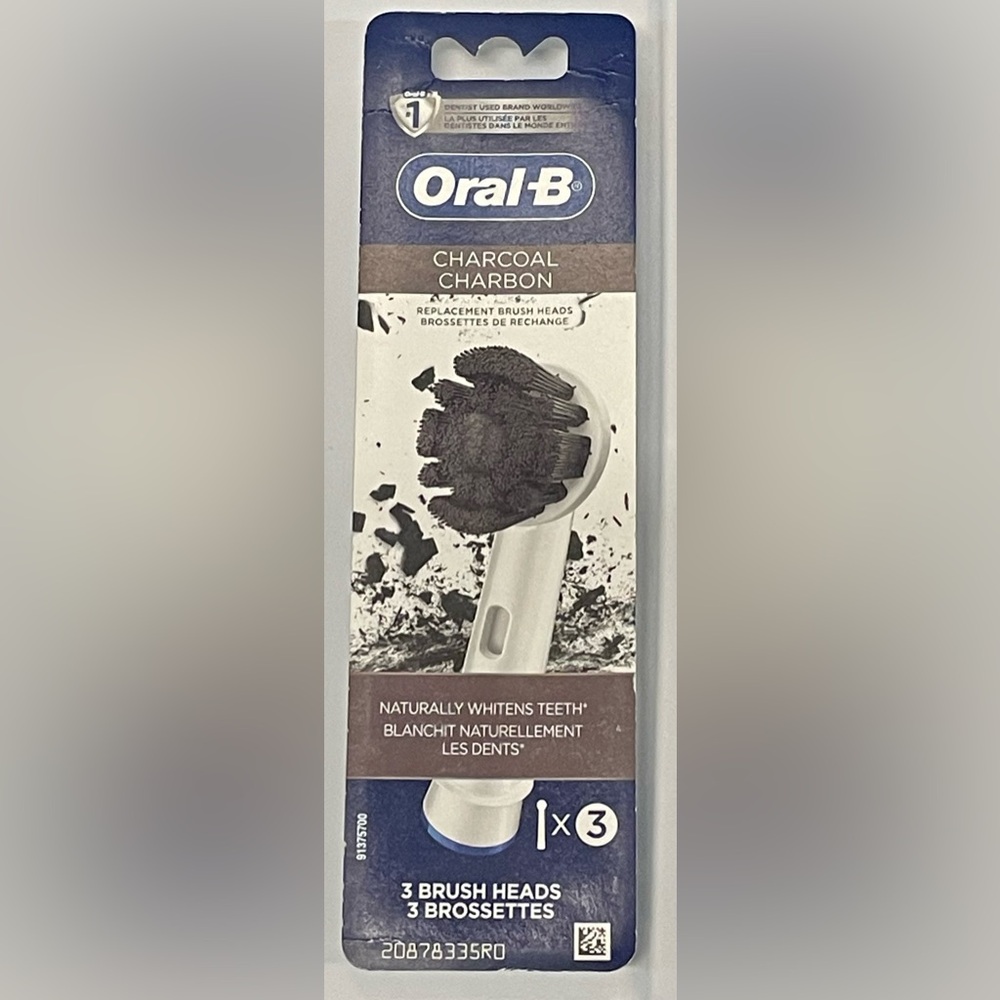 Oral-B Charcoal Electric Toothbrush Head Refill - 3 ct
